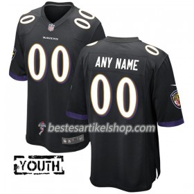 Kinder Baltimore Ravens Trikot Schwarz - Personalisiert